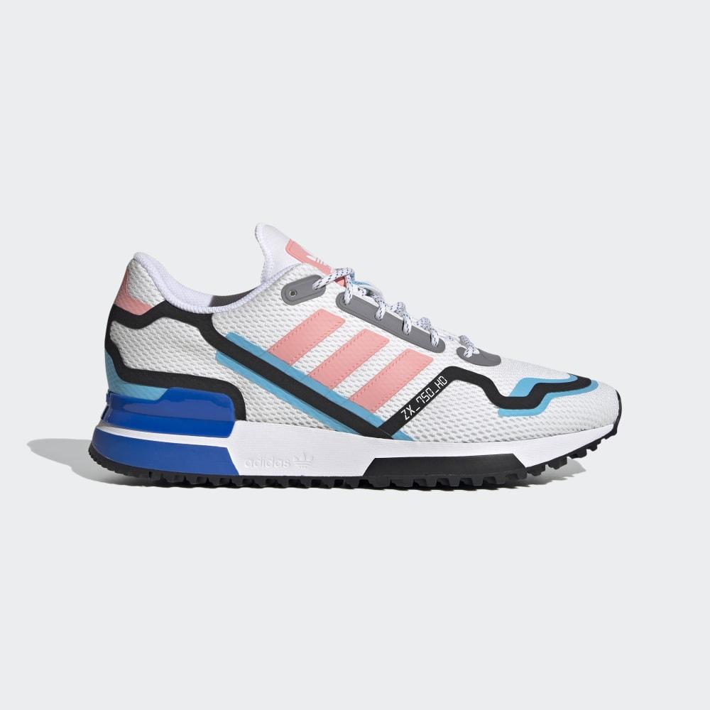 Adidas Women's ZX 750 HD Originals Shoes White/Pink/Black Ireland FV2872